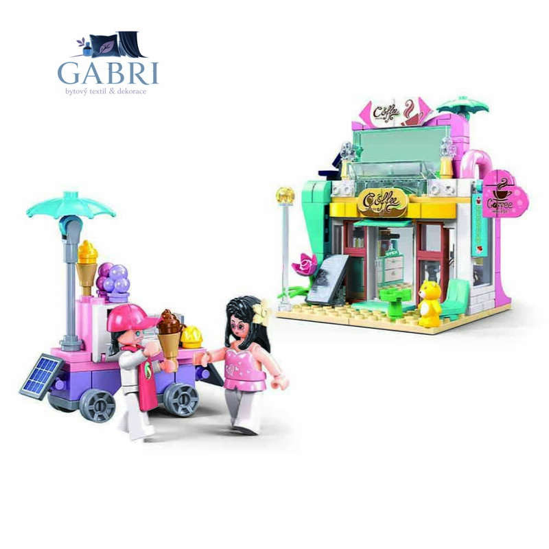 Sluban Metropolis M38-B1266 Kavárna a zmrzlinový vozík