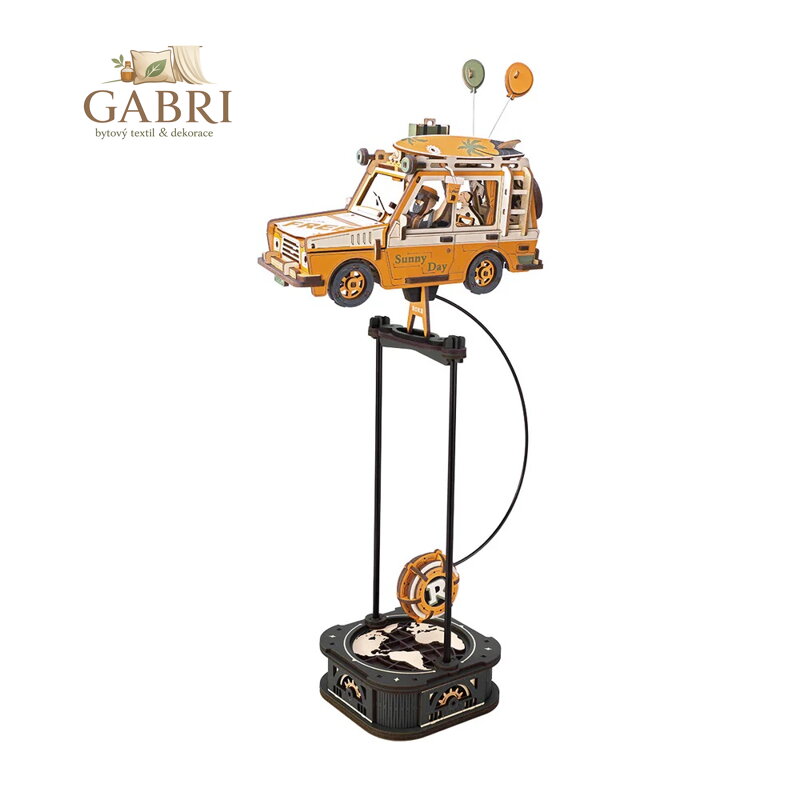 RoboTime 3D mechanická skládačka Road Tripper s kyvadlem