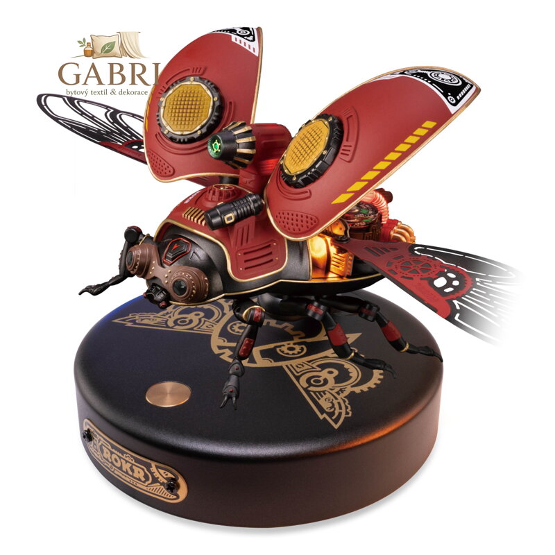 RoboTime 3D mechanická skládačka Brouk průzkumník