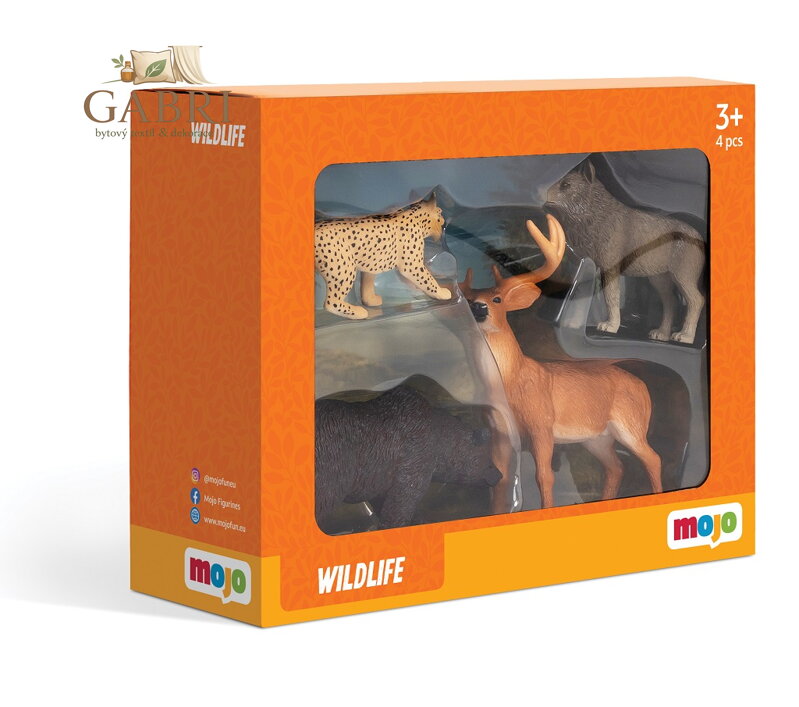 Mojo Startovací sada Lesní zvířata 4 ks