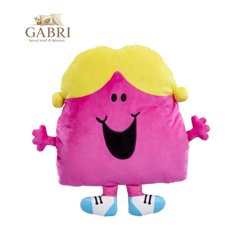 Rainbow Little Miss Chatterbox Velký polštářek