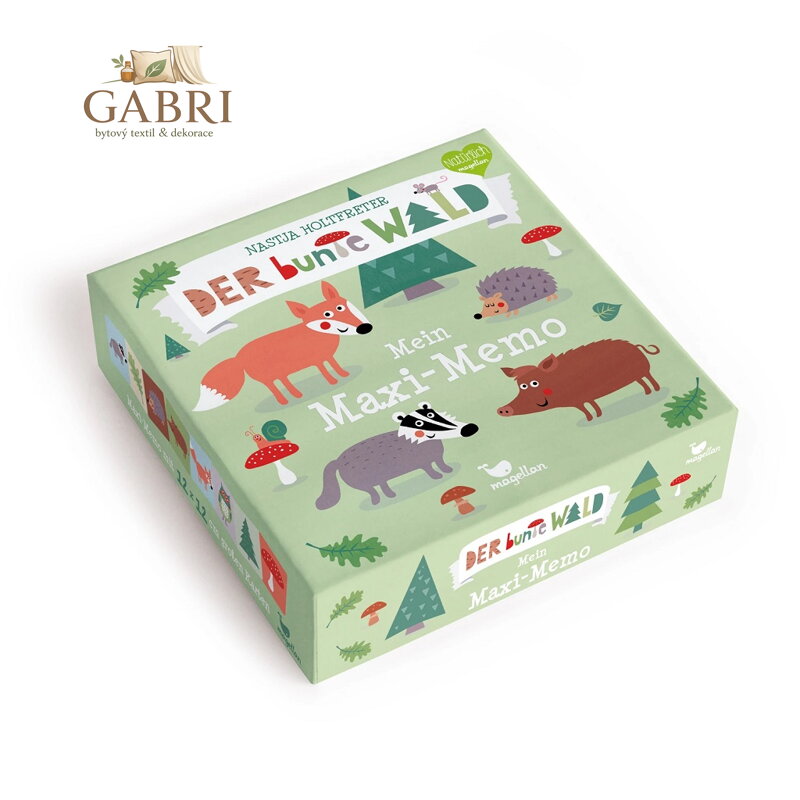 Magellan Velké pexeso Barevný les