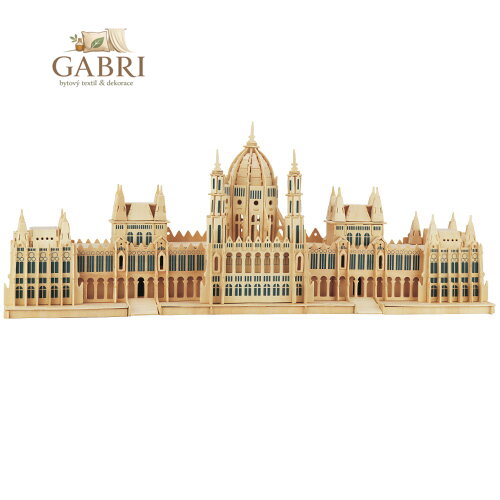 Woodcraft Dřevěné 3D puzzle parlament v Budapešti
