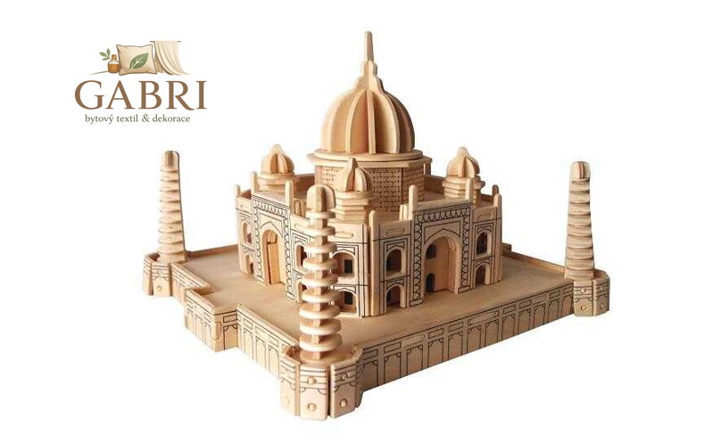 Woodcraft Dřevěné 3D puzzle Taj Mahal