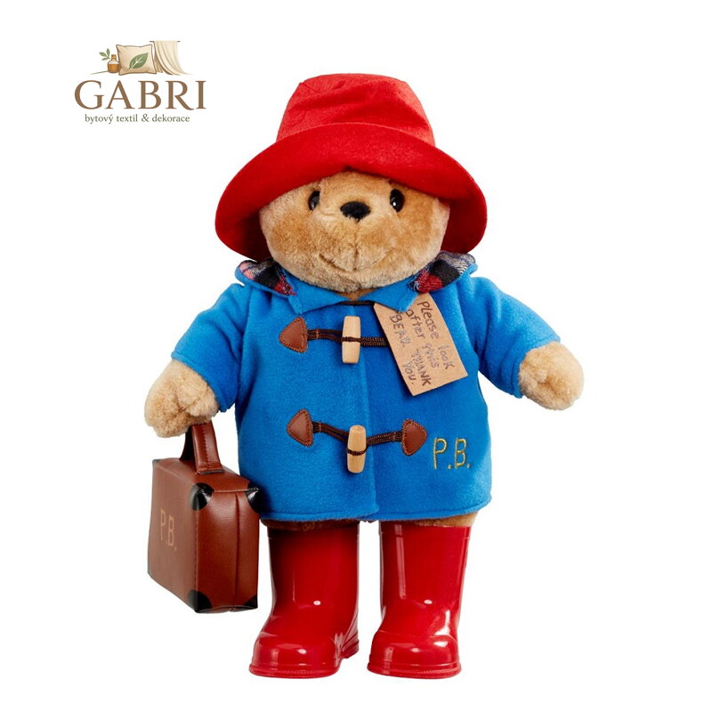 Rainbow Plyšový Paddington s botami a kufříkem