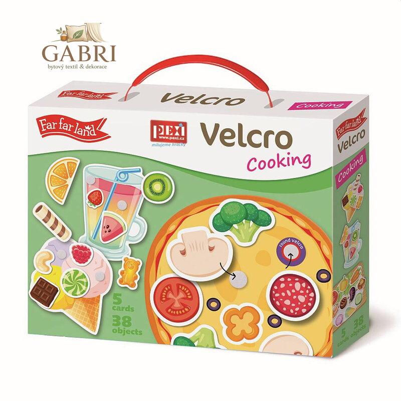 Pexi Velcro skládačky - Vaření