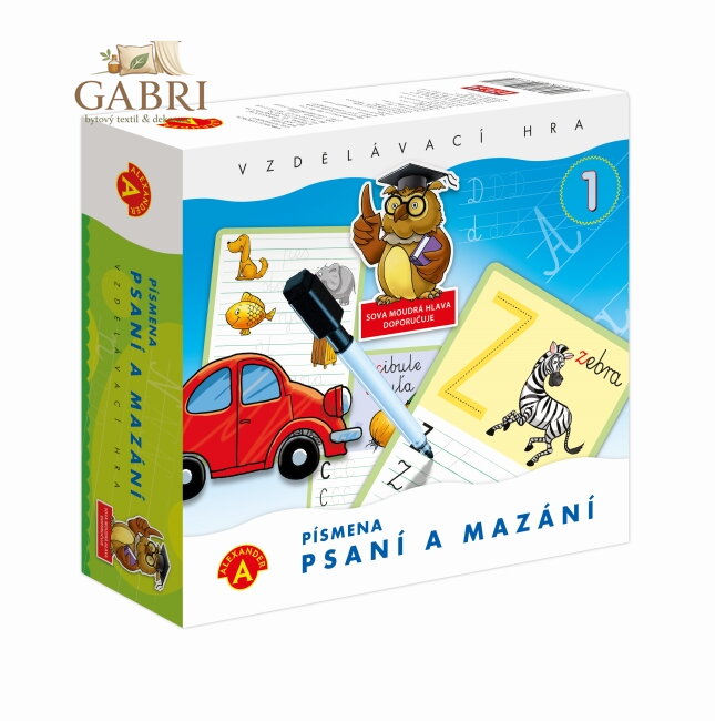 Alexander Psaní a mazání 1 písmena