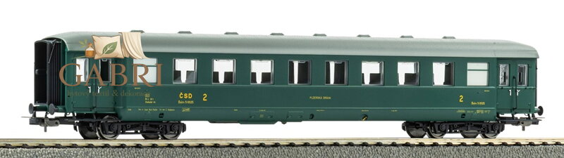 Piko Rychlíkový vagón Balm 2. třídy ČSD III - 53285