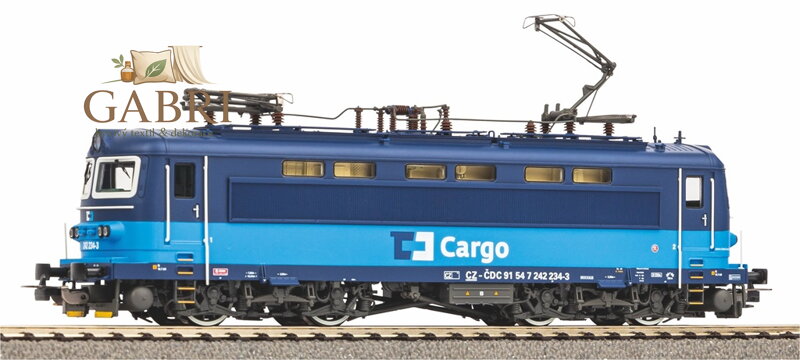 Piko Elektrická lokomotiva Rh 242 Plecháč ČD Cargo VI včetně zvukového dekodéru, digitál - 97405