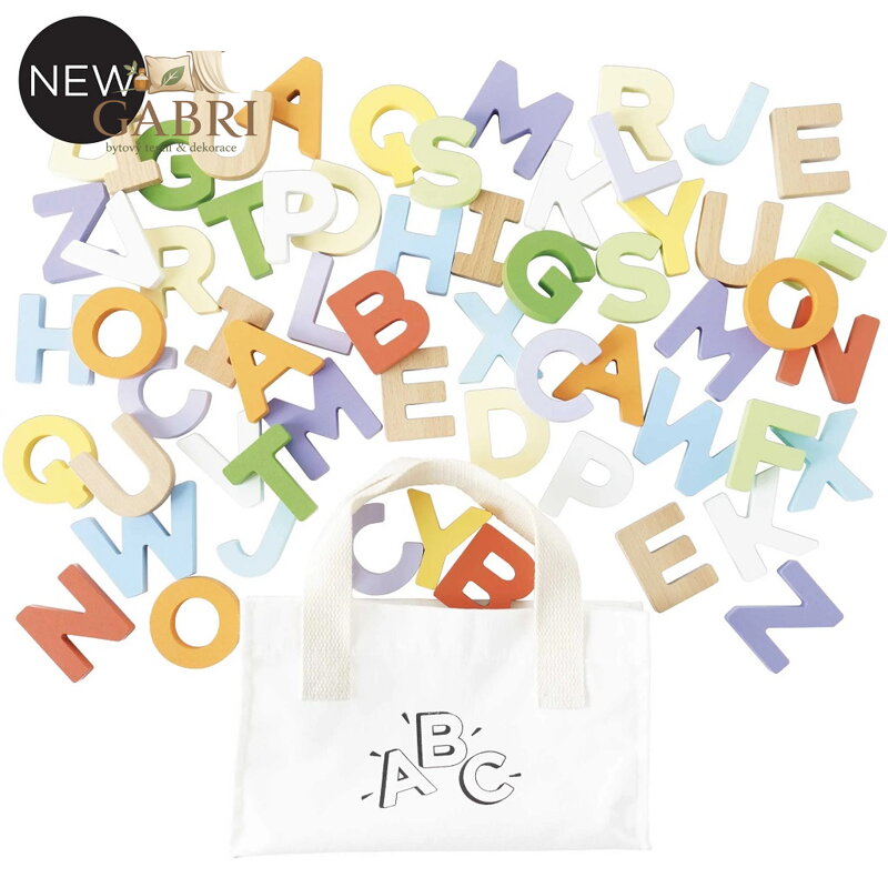 Le Toy Van Písmena v plátěné tašce