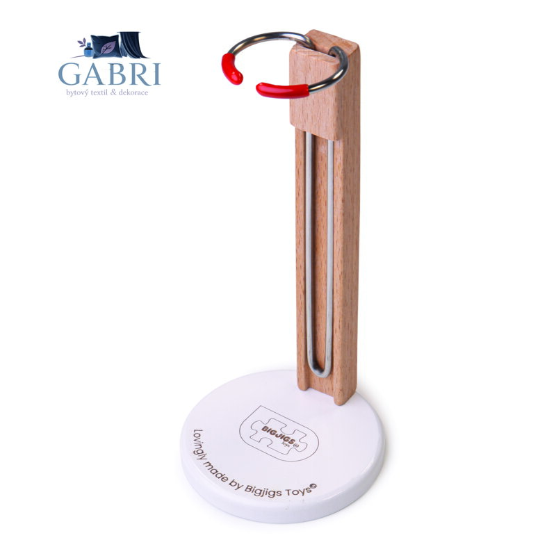 Bigjigs Toys Dřevěný stojánek na panenky