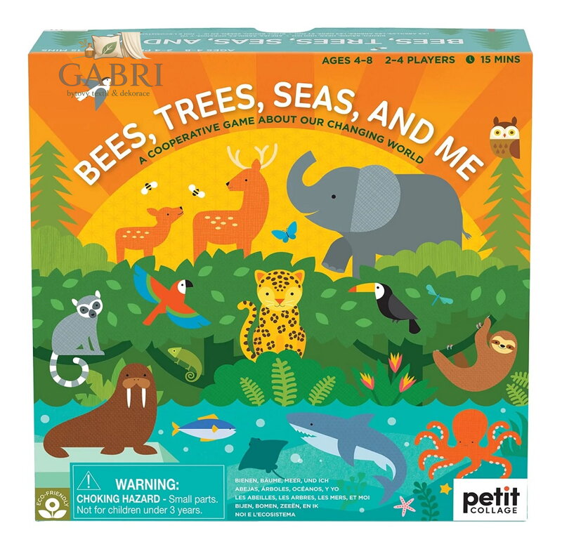 Petit Collage Hra Včely, stromy, moře a já