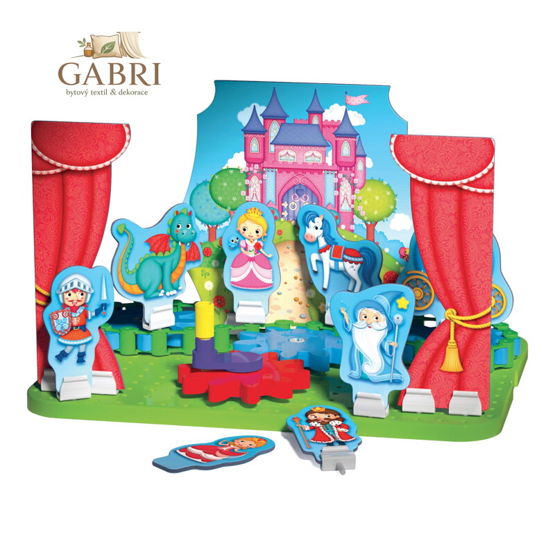 Quercetti Stavebnice Georello Divadlo