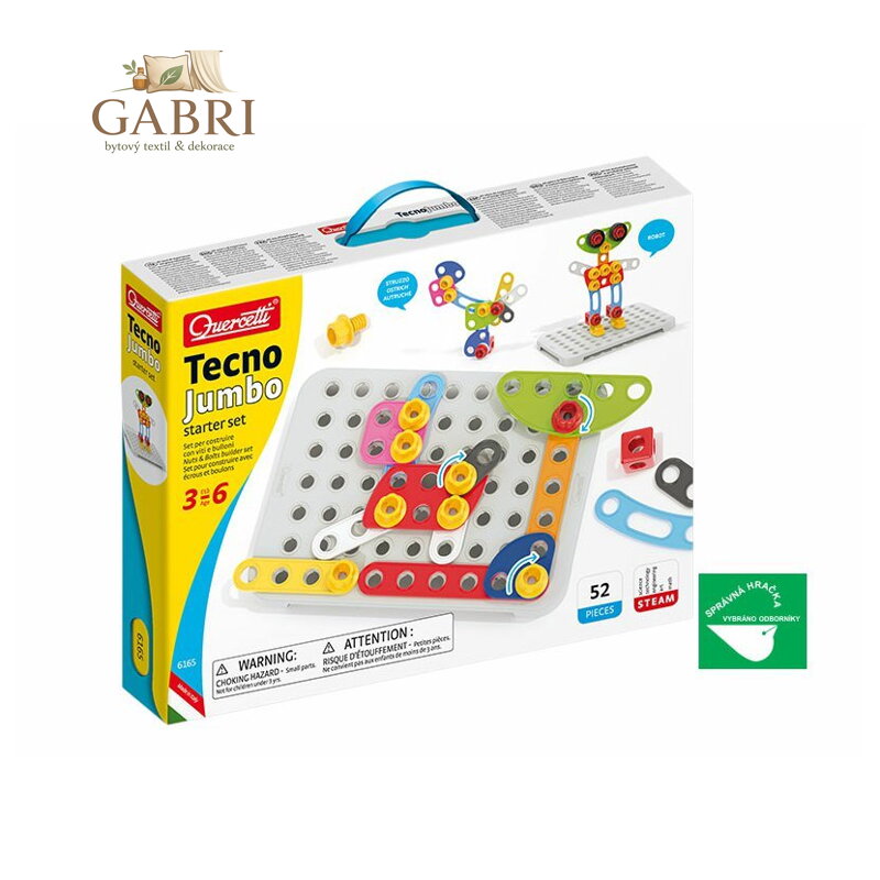 Quercetti Stavebnice Tecno Jumbo Starter Set