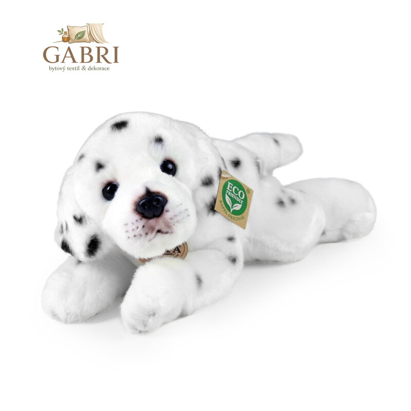 Rappa Plyšový dalmatin 30 cm ECO-FRIENDLY