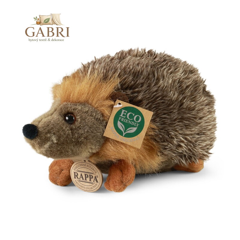 Rappa Plyšový ježek 23 cm ECO-FRIENDLY
