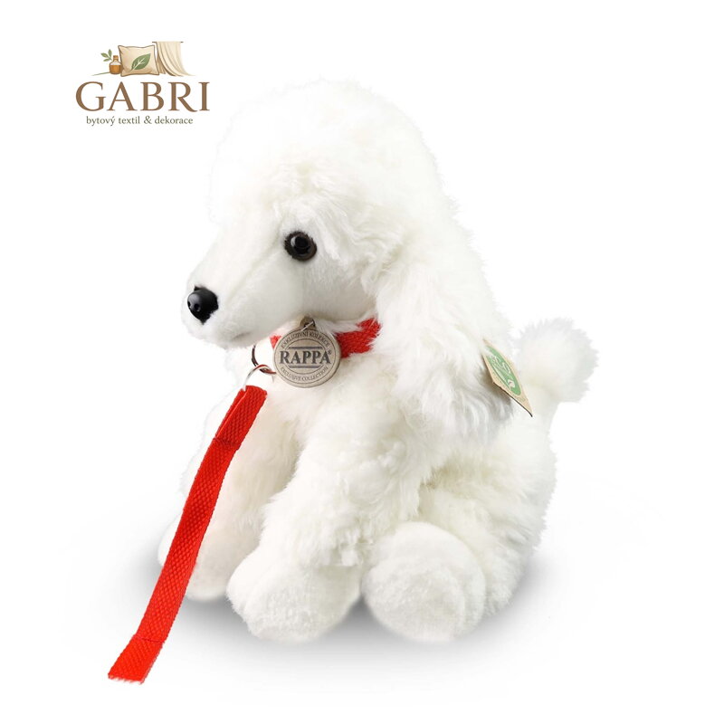 Rappa Plyšový pes pudl 28 cm ECO-FRIENDLY