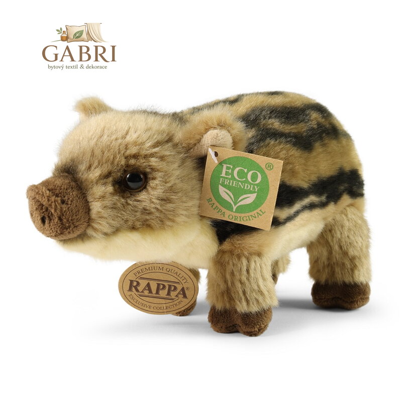 Rappa Plyšové prase divoké 21 cm ECO-FRIENDLY