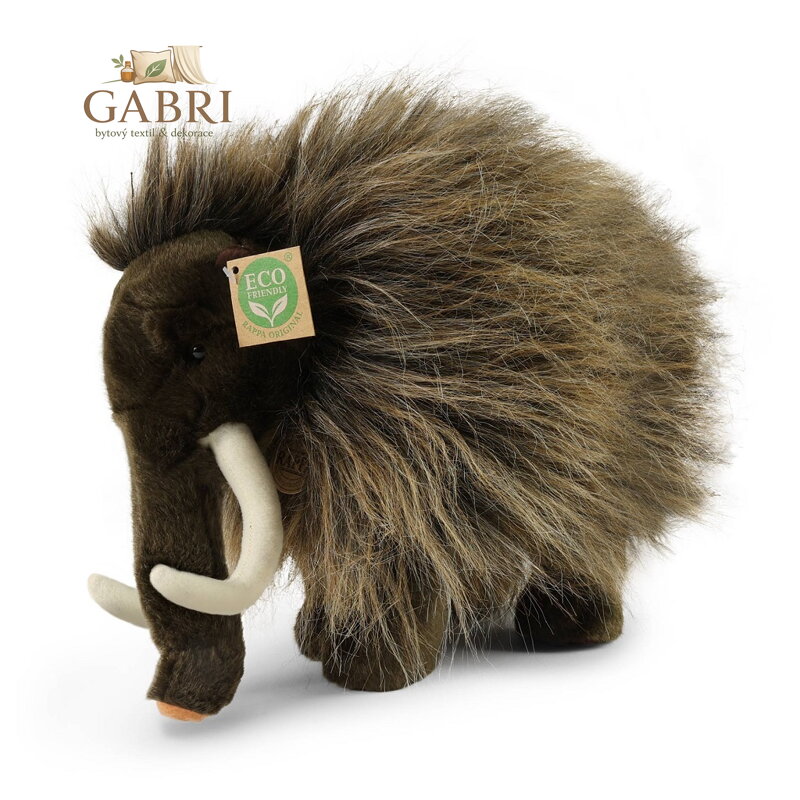 Rappa Plyšový mamut 34 cm ECO-FRIENDLY
