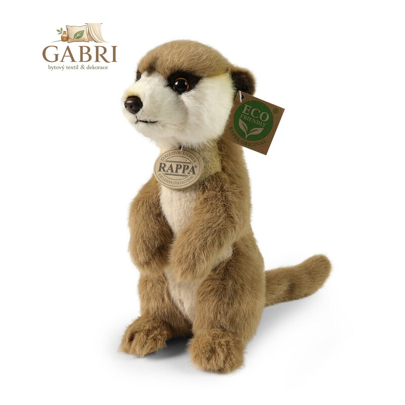 Rappa Plyšová surikata 23 cm SOFT COLLECTION, ECO-FRIENDLY