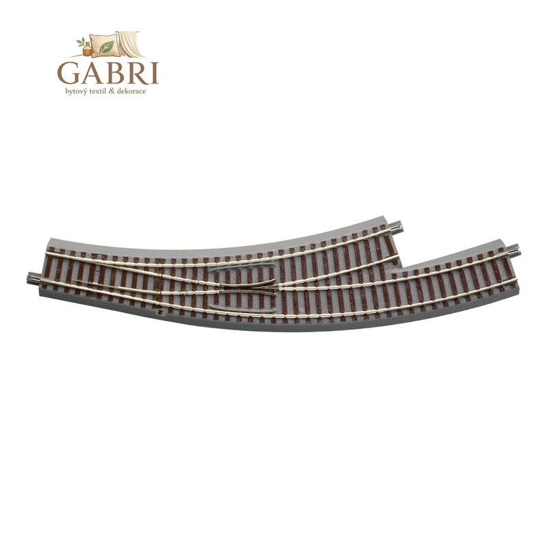 Roco Geoline Výhybka R3/4 oblouková levá s podložím - 61154