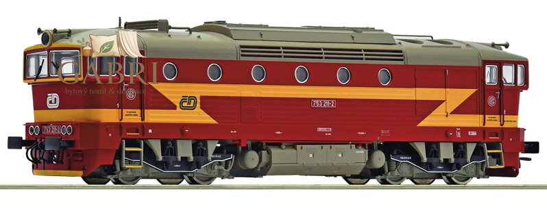 Roco Dieselová lokomotiva 753 211-2 ČD Brejlovec - 7300088