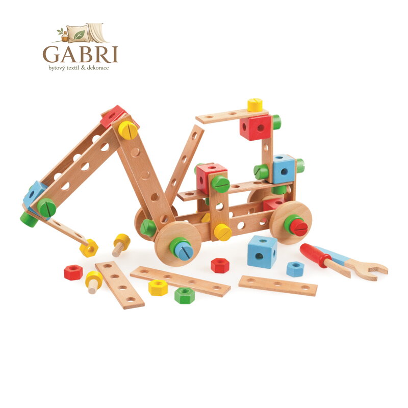 Tidlo Dřevěná skládací stavebnice