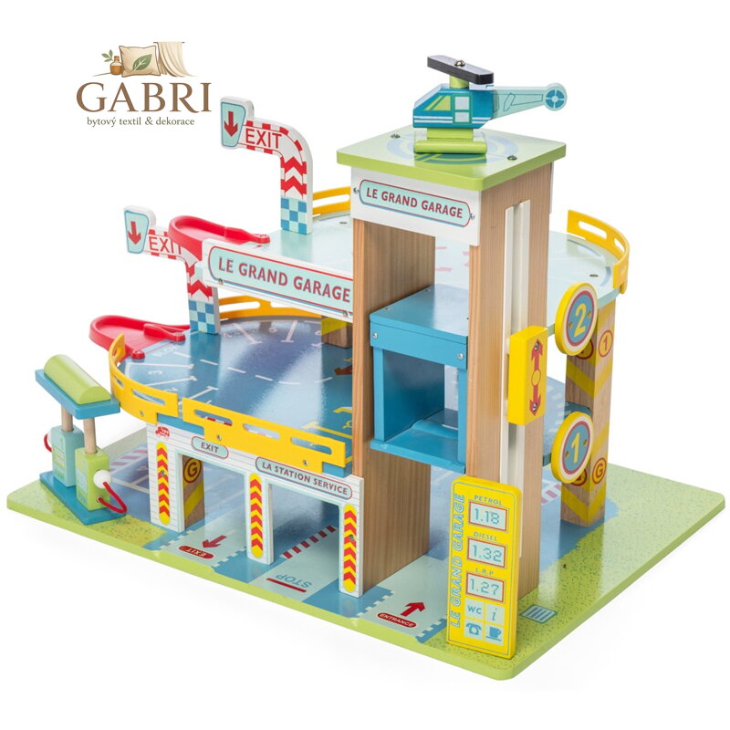Le Toy Van Garáž Le Grand
