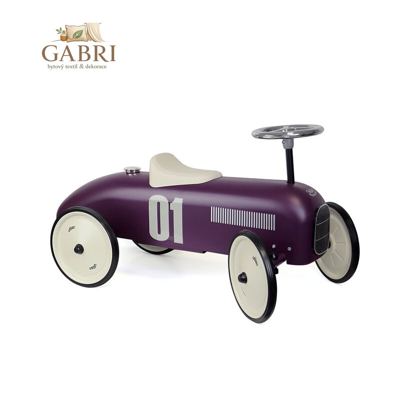 Vilac Vintage kovové odrážedlo tmavě fialové