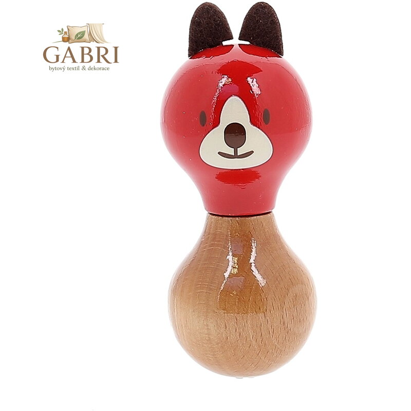 Vilac Dřevěné chrastítko pes Lucien