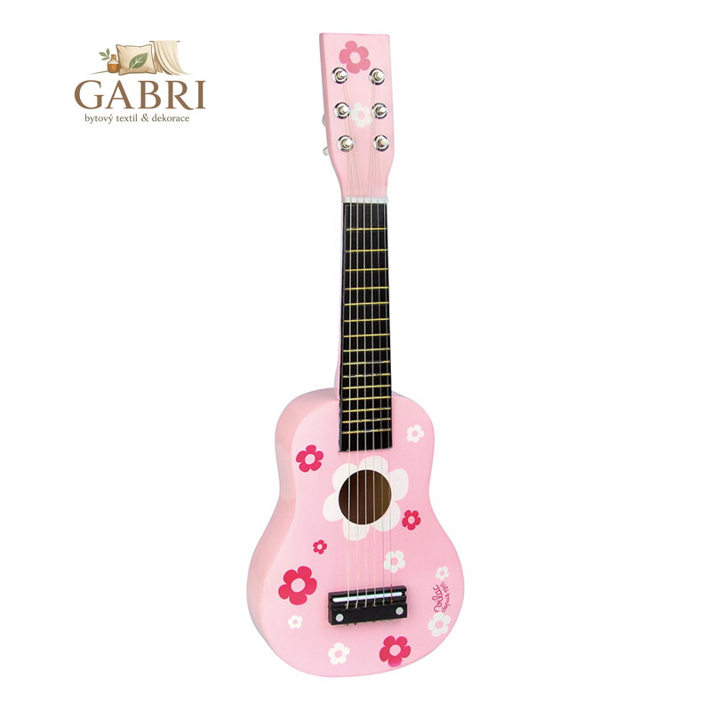 Vilac Kytara růžová s květy