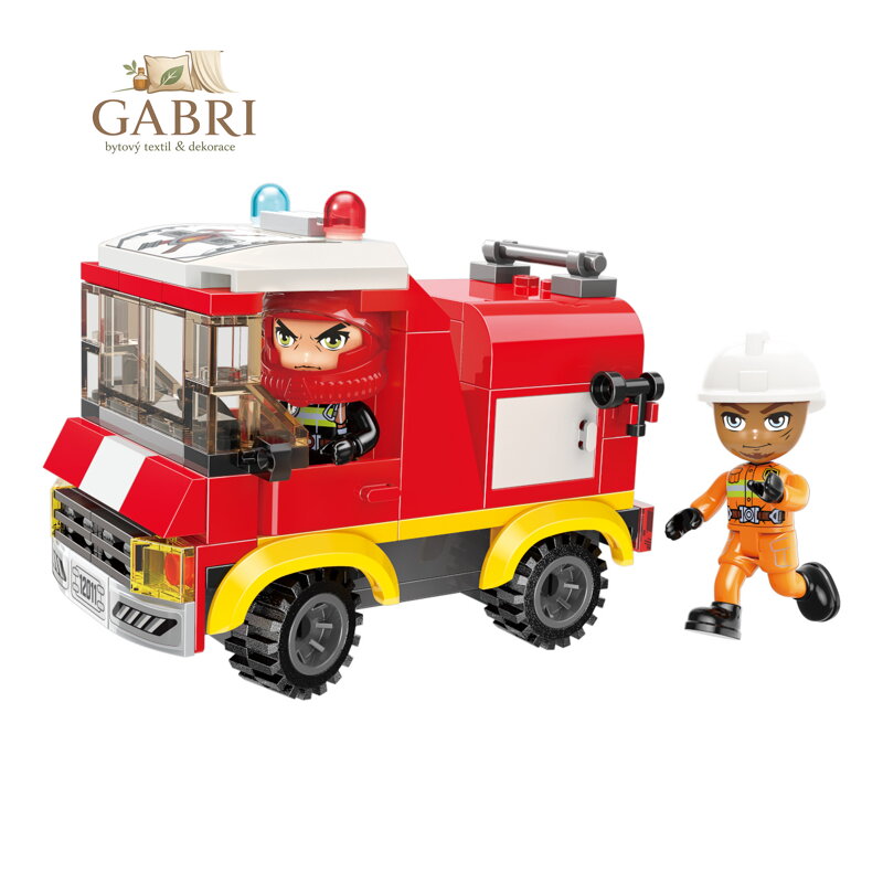 Qman Mine City Fire Line W12011-4 Hasičská cisterna