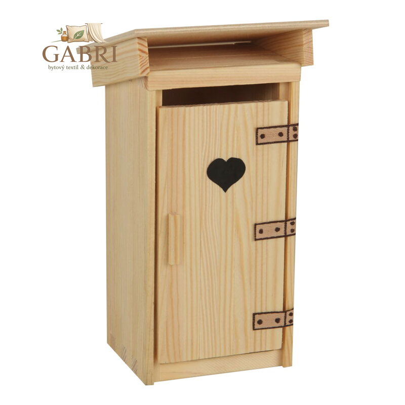 Walachia Dřevěná slepovací stavebnice Kadibudka