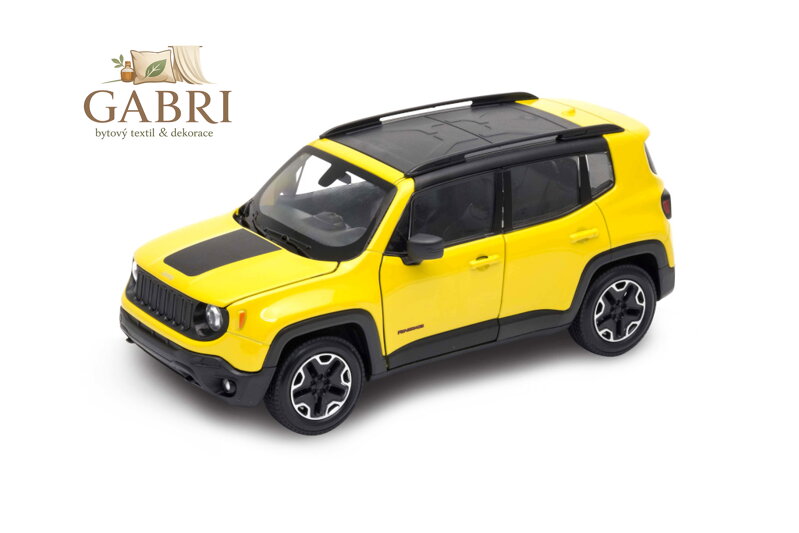 Welly Jeep Renegade Trailhawk 1:24 červená