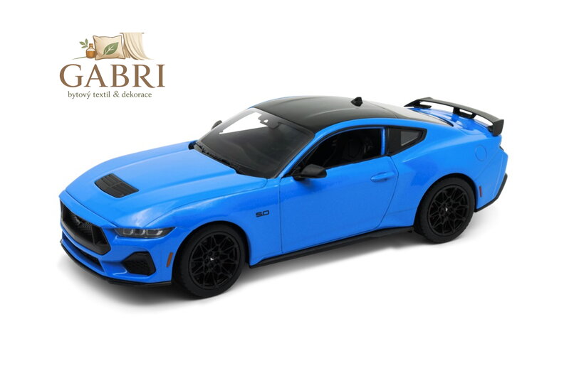 Welly 2024 Ford Mustang GT 1:24 modrý