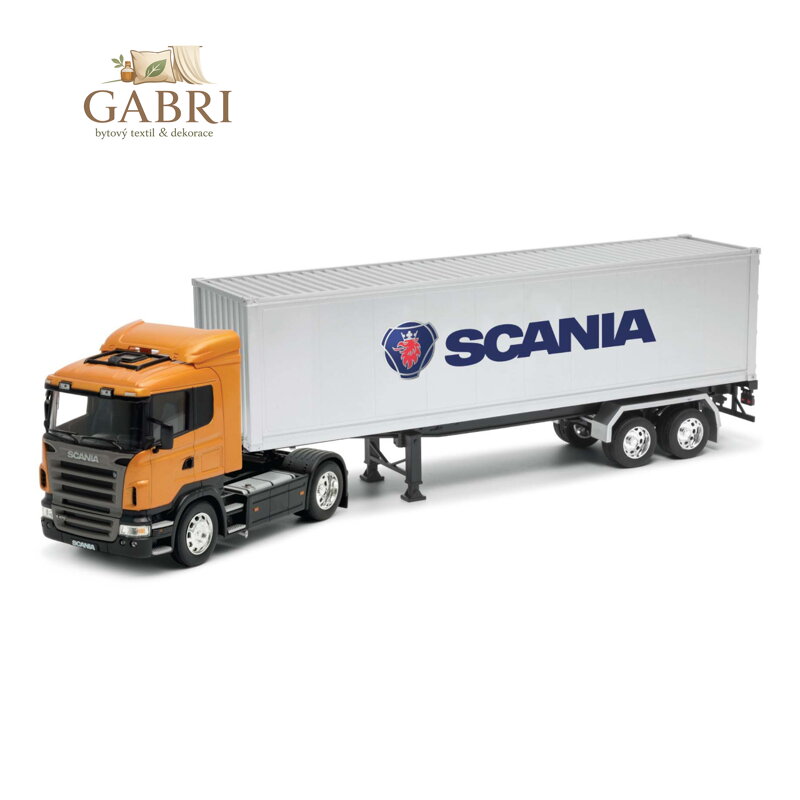 Welly Tahač s přívěsem Scania R 470 model 1:32