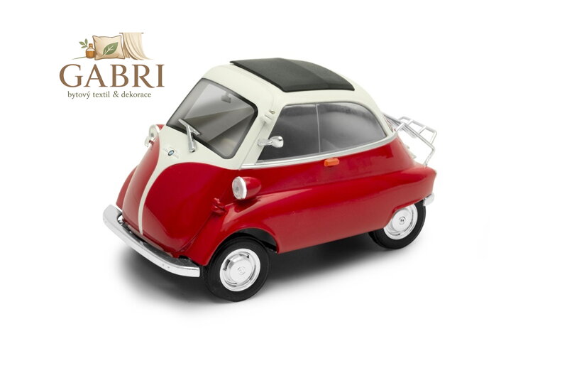 Welly BMW Isetta 1:34 tyrkysová