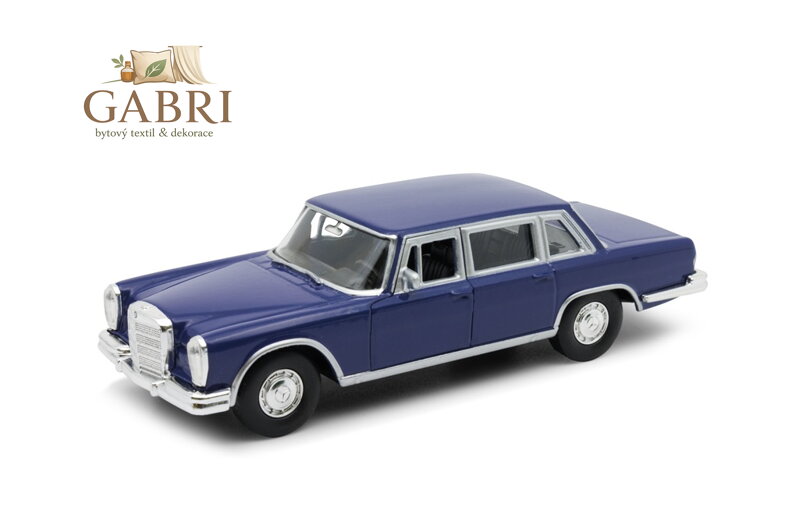 Welly 1963 Mercedes Benz 600 1:34 tmavě modrý