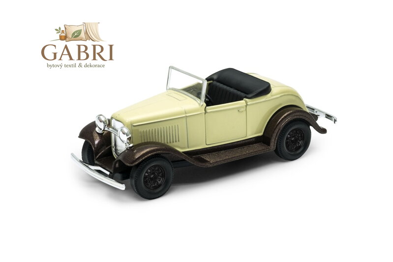 Welly Ford Roadster 1:34  krémový