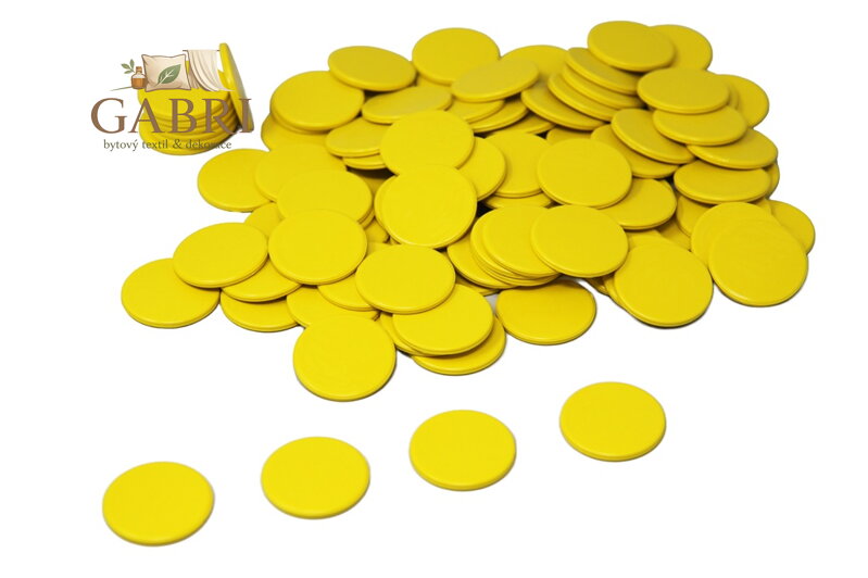 Wissner Žetony žluté 100 ks