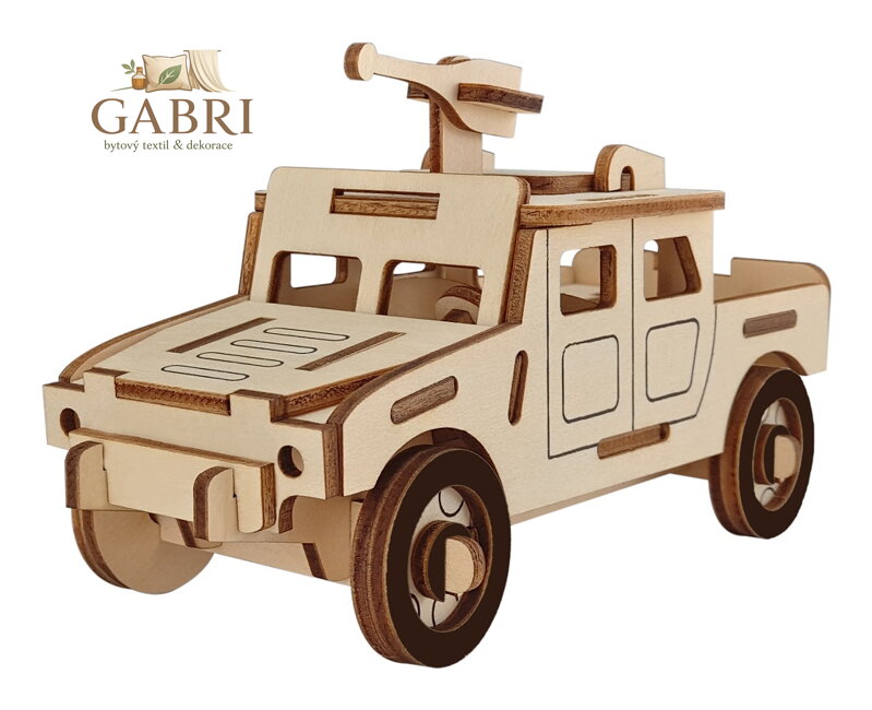 Woodcraft Dřevěné 3D puzzle Vojenské bojové vozidlo