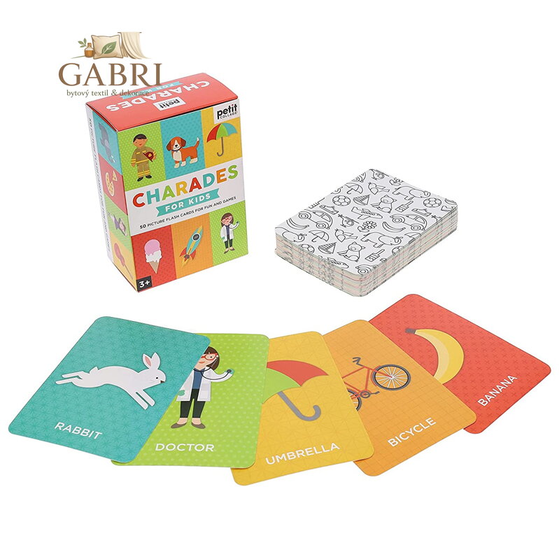 Petit Collage Karetní hra Charades