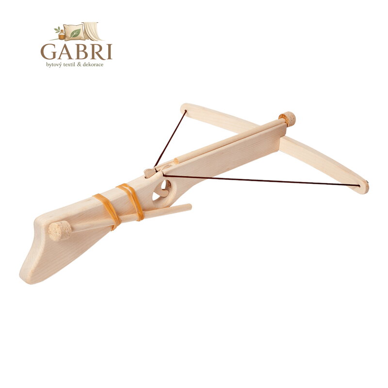 Fauna dřevěná kuše malá přírodní