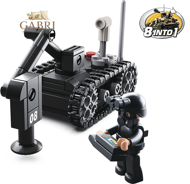 Sluban Army 8into1 M38-B0587D Detektor min