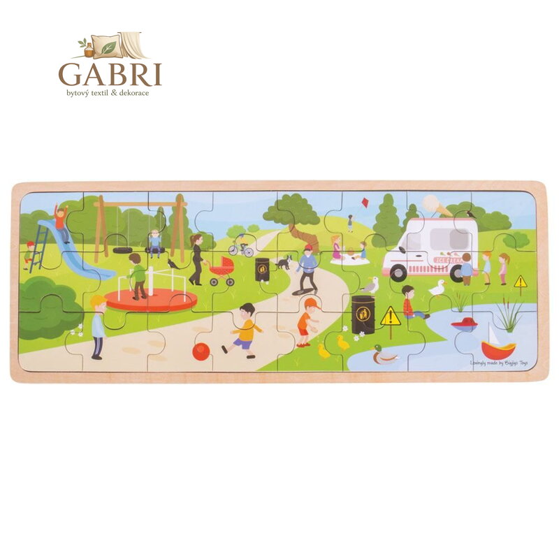 Bigjigs Toys Puzzle V parku