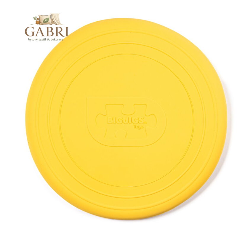 Bigjigs Toys Frisbee žluté Honey