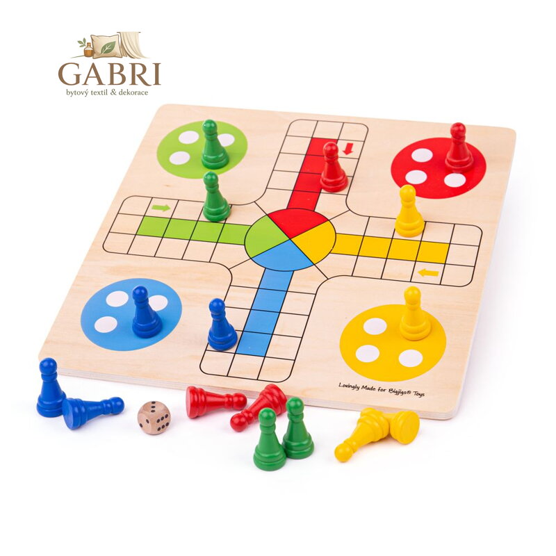 Bigjigs Toys Člověče nezlob se!