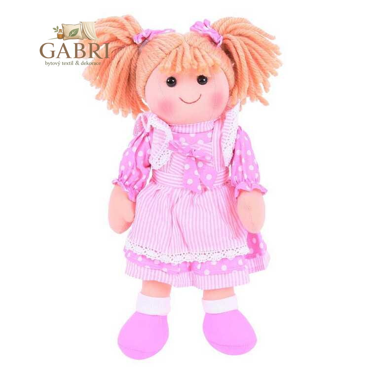 Bigjigs Toys Látková panenka Anna 34 cm