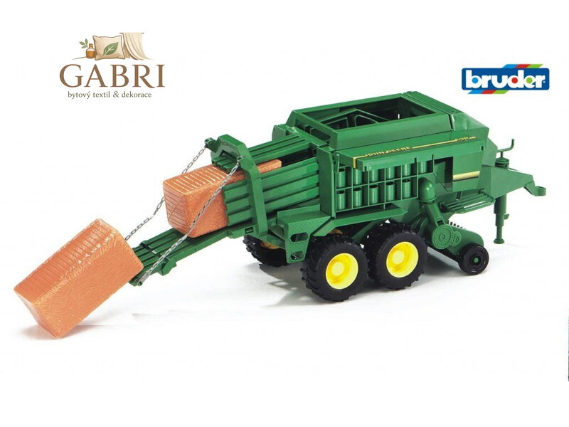 Bruder Balíkovač slámy JOHN DEERE