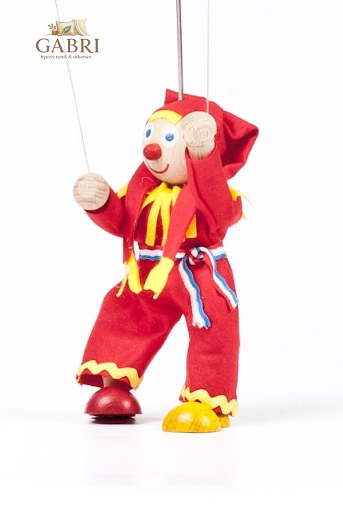 Gerlich Dřevěná loutka Kašpárek